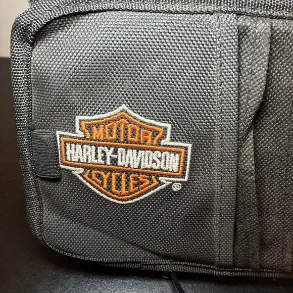 Harley-Davidson CD/DVD Visor Holder 6"X 12" Holds 10 CDs Preowned (Good) - Picture 2 of 7